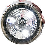 Lunartec Hybridtaschenlampe mit 3 LEDs & 1 Xenonleuchte, 0,4 W, 14 lm Lunartec LED-Taschenlampe mit Xenon-Leuchten