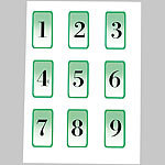 Sattleford 25 Etiketten A4 210x297 mm für Laser/Inkjet Sattleford Drucker-Etiketten
