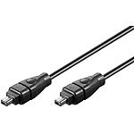 goobay IEEE-1394-Kabel 2x 4-polig Stecker-auf-Stecker, 1,8m goobay PC-Komponenten