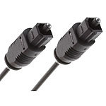 auvisio Optisches Audio-Kabel Toslink Stecker-Stecker 5m auvisio Optische Kabel (Toslink)
