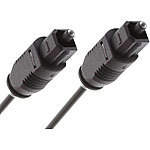 auvisio Optisches Audio-Kabel Toslink Stecker-Stecker 2m auvisio Optische Kabel (Toslink)