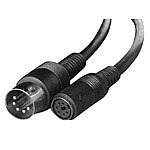 Q-Sonic Pseudo-Mini-DIN 9 Verlängerungskabel 4m Q-Sonic DIN-Audiokabel