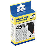 Recycled Cartridge für HP (ersetzt 51645AE No.45), black HC recycled / rebuilt by iColor Recycled Druckerpatronen für HP-Tintenstrahldrucker