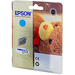 Epson Original Tintenpatrone T06124010, cyan Epson Original Epson Druckerpatronen