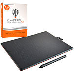 CorelDraw Home & Student Suite X8 inkl. Grafiktablett One by Wacom Grafikdesign (PC-Software)