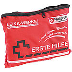 Leina-Werke Mobiles Erste-Hilfe-Set 23-teilig Nylontasche mit Klettschlaufen Leina-Werke Verbandskästen