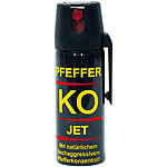 Ballistol Pfeffer-KO Jet Verteidigungsspray, Sprühstrahl, 50 ml Ballistol Verteidigungssprays Pfeffer