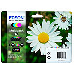 Epson Original Tintenpatronen Multipack T1806, BK/C/M/Y Epson