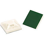 Klebesockel-Set für Kabelbinder, 40x40mm, 15 Stück Kabelbinder
