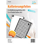FreeSculpt Kalibrierungsfolien, selbstklebend für TriScatch-Software, A3 FreeSculpt 3D-Drucker