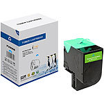 iColor Kompatibler Toner für Lexmark 70C2HC0, cyan iColor Kompatible Toner Cartridges für Lexmark Laserdrucker