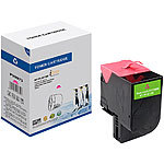 iColor Kompatibler Toner für Lexmark 80C2SM0, magenta iColor Kompatible Toner Cartridges für Lexmark Laserdrucker