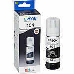 Epson Original-Nachfüll-Tinte C13T00P140, black (schwarz), 104-Serie, 65 ml Epson
