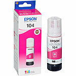 Epson Original-Nachfüll-Tinte C13T00P340, magenta (rot), 104-Serie, 65 ml Epson Original-Epson-Nachfülltinten