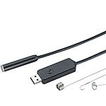 Somikon Wasserfeste HD-USB-Endoskop-Kamera mit 7m-Kabel & LEDs (refurbished) Somikon USB-HD-Endoskopkameras