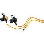auvisio Wasserdichte Sport-Ohrhörer mit Komfort-Haltebügeln auvisio Wasserdichte In-Ear-Stereo-Kopfhörer