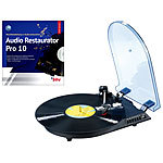 Q-Sonic USB-Plattenspieler mit autarkem Recorder UPL-345.d + Software Q-Sonic USB-Plattenspieler