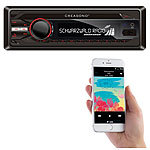 Creasono MP3-RDS-Autoradio CAS-3300.bt mit USB, SD, BT & Freisprecher Creasono Bluetooth-Autoradios (1-DIN)