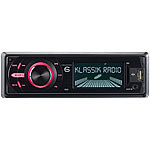 Creasono MP3-Autoradio CAS-4400.bt mit DAB+, USB, SD & BT, 4x 45 W Creasono DAB+ Autoradios mit Bluetooth & MP3