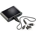 revolt Powerbank mit 6.000 mAh für iPad, iPhone, Handy und USB-Geräte revolt USB-Powerbanks mit zwei USB-Ladeports