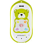 simvalley MOBILE Kinder-Handy simlocate K1 mit Garantruf & GPS-Ortung simvalley MOBILE SOS-GPS-Kinderhandys