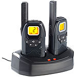simvalley communications Profi-Walkie-Talkie-Set WT-100, bis 10 km simvalley communications Walkie-Talkies