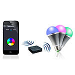 CASAcontrol WiFi-Beleuchtungs-System "Farbe" inkl. 3 LED-Lampen, E27 CASAcontrol WiFi-Lampen Starter-Sets