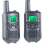 simvalley communications 2er-Set Walkie-Talkies mit VOX-Funktion und 5 km Reichweite simvalley communications Walkie-Talkies