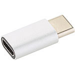 Xystec Adapter USB-C auf Micro-USB, Aluminium-Gehäuse Xystec USB Typ C Adapter