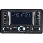 Creasono 2-DIN-MP3-Autoradio CAS-4380.bt mit RDS, Bluetooth, USB & SD, 4x 45 W Creasono 2 DIN Autoradios
