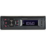 Creasono MP3-Autoradio CAS-500 mit Wiedergabe von USB & microSD, 4x 7 W Creasono MP3-Autoradios (1-DIN)