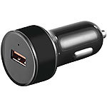 revolt Kfz-USB-Ladegerät mit Quick Charge 2.0, für 12 & 24 Volt, 2,1 Ampere revolt Kfz-USB-Netzteile mit Quick Charge