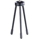 Somikon Standfestes Mini-Kamerastativ mit 1/4"-Gewinde, 8 - 13 cm, 120 g Somikon Mini-Kamerastative