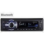 Creasono MP3-Autoradio mit Bluetooth, Freisprechfunktion, RDS, USB, SD, 4x 50 W Creasono Bluetooth-Autoradios (1-DIN)