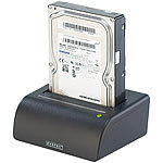 Xystec USB-Docking-Station für 2,5"- & 3,5"-SATA-Festplatten, inkl. Netzteil Xystec Festplatten Dockingstations
