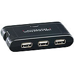c-enter USB-Switch für 3 USB-Geräte an 2 PCs c-enter USB-Switches