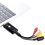 auvisio USB-Video-Grabber zum Digitalisieren analoger Bildquellen für PC & Mac auvisio USB-Video-Grabber