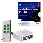 auvisio Autarker Audio-Digitalisierer mit Software Audio Restaurator Pro 11 auvisio