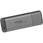 auvisio Digitaler Voice Recorder, geräuschaktivierte Aufnahme, 36 Std., 8 GB auvisio Digitale Voice-Recorder mit USB und MP3-Wiedergabe