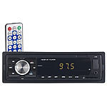 PEARL MP3-Autoradio mit Bluetooth, Freisprech-Funktion, USB & SD, 4x 45 Watt PEARL Bluetooth-Autoradios (1-DIN)