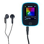 auvisio Clip-On-Multimedia-Player mit 4,6-cm-Farb-Display, für microSD-Karten auvisio MP3- & Video Player