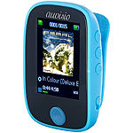 auvisio Clip-On-Multimedia-Player, 4,6-cm-Farb-Display, Bluetooth, Pedometer auvisio MP3- & Video-Player mit Bluetooth und Pedometer