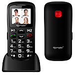 simvalley MOBILE Komfort-Handy mit Bluetooth und Garantruf Premium, Fotokontakte simvalley MOBILE Notruf-Handys