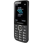 simvalley MOBILE Dual-SIM-Handy mit 6,1-cm-Display (2,4"), Bluetooth, FM, Vertrags-frei simvalley MOBILE Dual-SIM-Handys