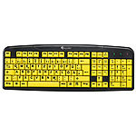 GeneralKeys Komfort-Tastatur mit kontraststarken Großschrift-Tasten GeneralKeys