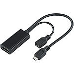 auvisio MHL-Adapter V1 mit Full HD auvisio MHL-Adapter