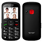 simvalley communications Komfort-Handy mit Garantruf Premium, Sprach-Memos, Leselupe, Bluetooth simvalley communications Notruf-Handys mit Lupe, Kamera und Sprachememos