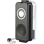 auvisio Wasserdichte Lautsprecher-Box "MSS-185.aqua" mit UKW-Radio auvisio Wasserdichte Lautsprecher-Boxen