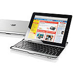 GeneralKeys Alu-Schutzcover ISC-288 mit Tastatur für iPad 2 GeneralKeys iPad-Tastaturen mit Bluetooth