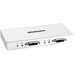Xystec KVM-Switch USB/DVI/Audio für 2 PCs inkl. Anschluss-Kabel Xystec KVM-Switches